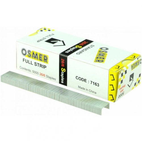 Osmer Staples 26/6 Box 5000