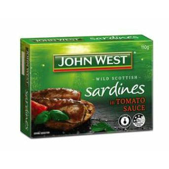 John West Sardines in Tomato Sauce 110g