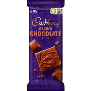 Cadbury Baking Milk Chocolate 180g