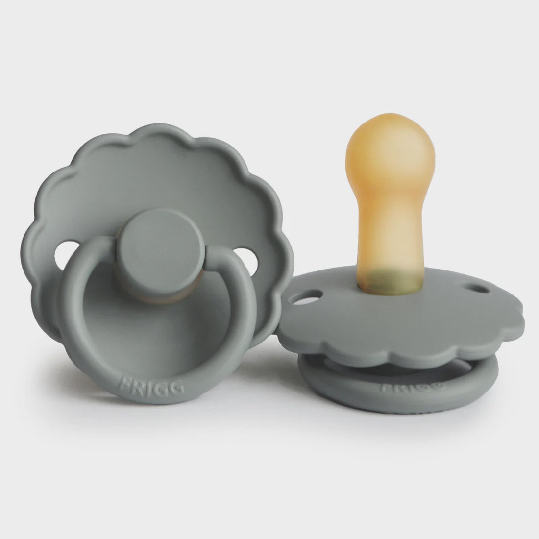 Frigg Pacifier Daisy Pk 2 French Grey