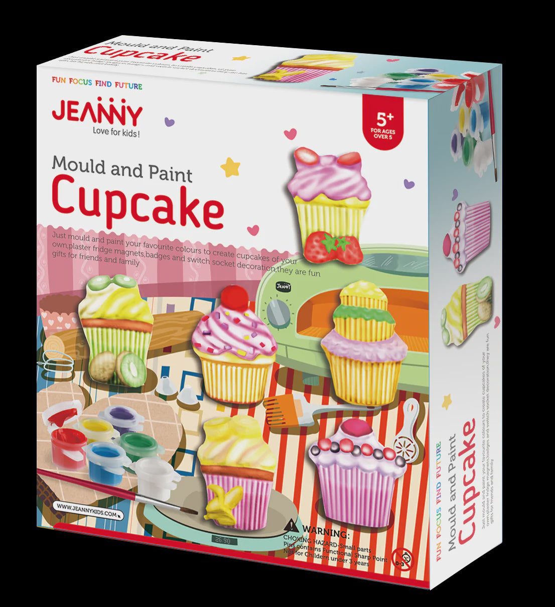 Mould and Paint Kit - Cupcake