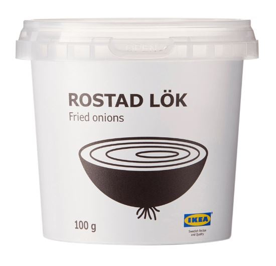 Rostad Lök Fried Onions 100g