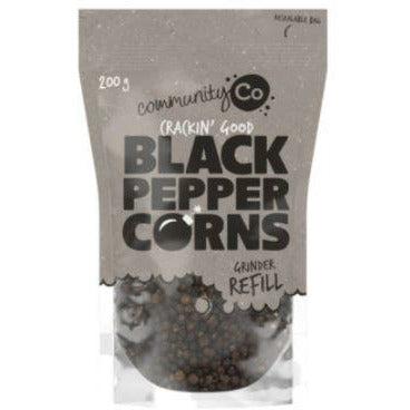 Community Co Black Pepper Corns 200g