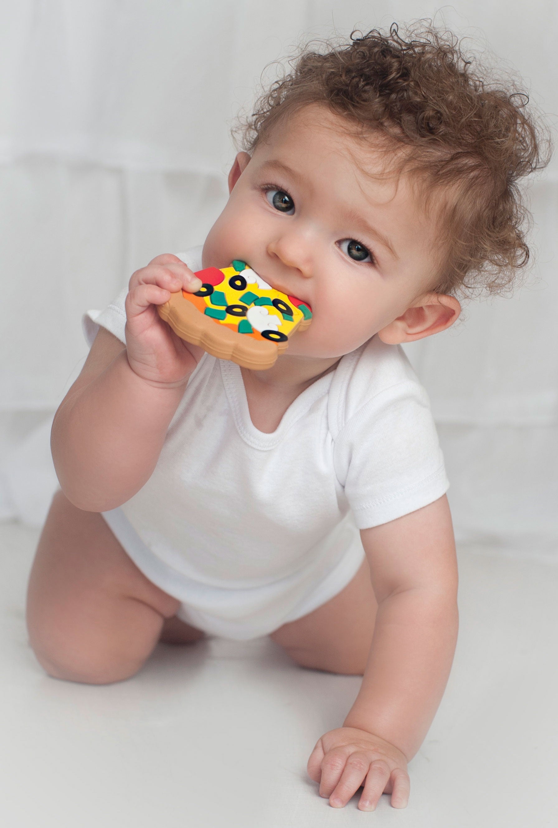 Silicone Teether - Pizza