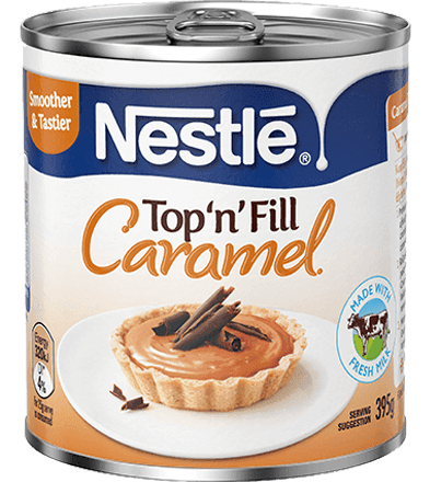Nestle Top N Fill Caramel 395g